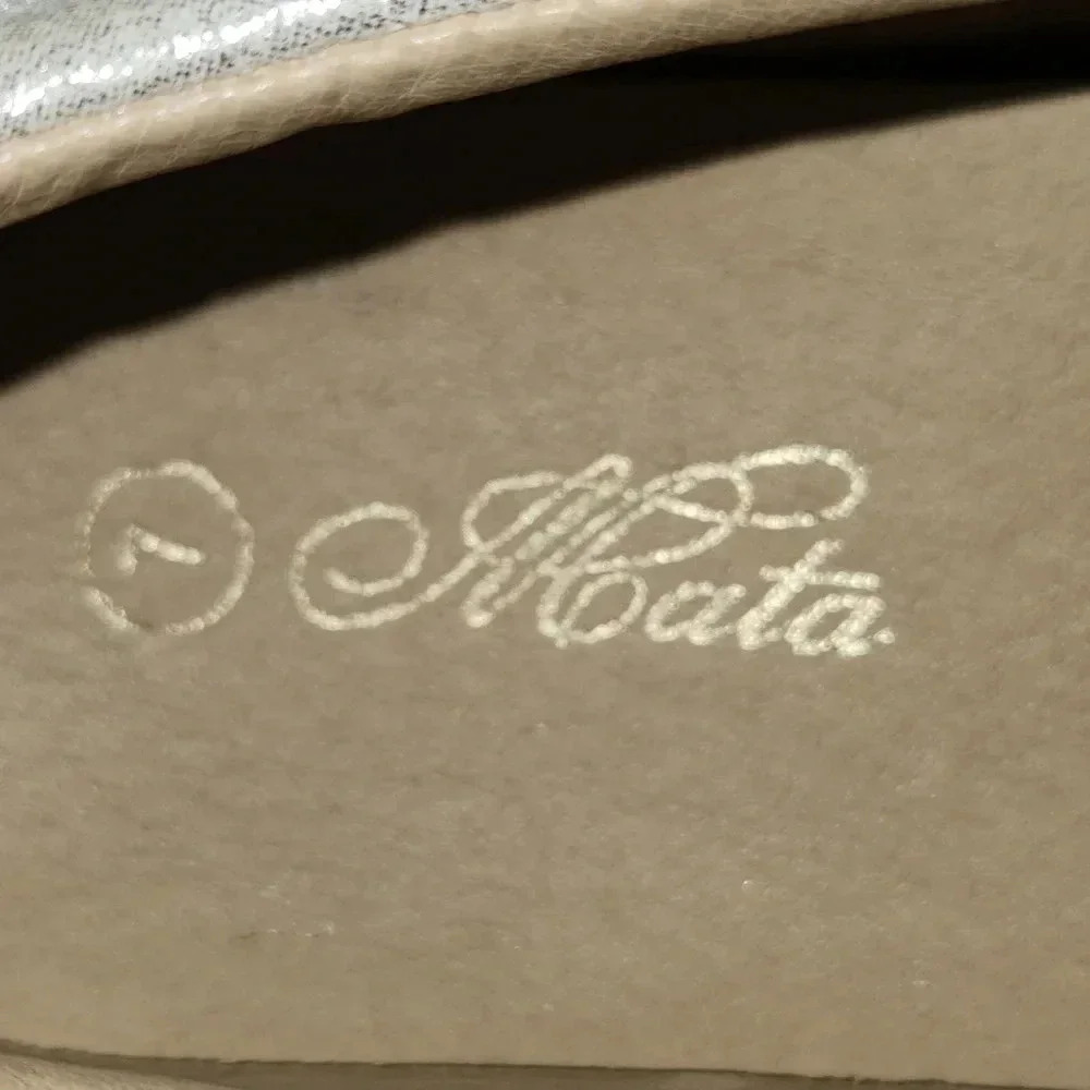 Moata Silver Bedazzled Slip On Sneakers - Picture 3 of 4